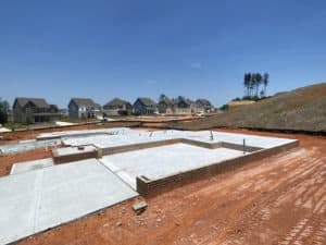 Foundation Poured New Construction